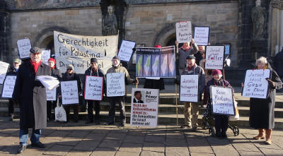 Bildergebnis für palästina demo bremen domtreppen